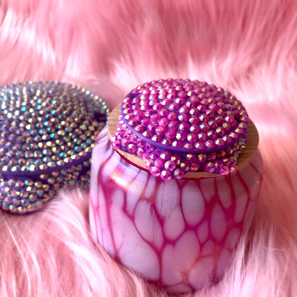 Pink Turtle Bedazzled Jewelry Dish/Trinket Box 🐢